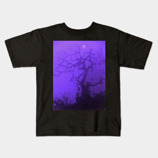 Halloween Vibes Kids T-Shirt by karadoc